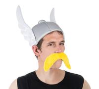 Chaks - Elmo di Asterix da uomo, accessorio per costume da gallico
