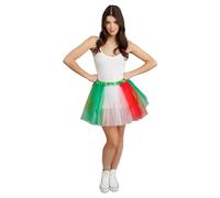 Chaks - Gonna tutù da Donna, Accessorio per Costume da tifosa, Gonna in Tulle con i Colori Nazionali, Outfit per Mondiali, Europei, proiezioni pubbliche e Feste