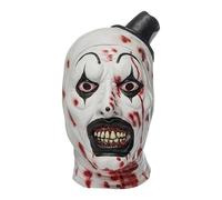 Chaks - Maschera Art the Clown Deluxe, accessorio ufficiale per il costume Terrifier, maschera horror in lattice per cosplay, carnevale e Halloween