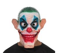 Chaks - Maschera da clown horror in schiuma, maschera per Halloween