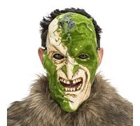 Chaks - Maschera muschio, maschera per adulti, accessori per costumi da festa horror per Halloween, carnevale e feste a tema