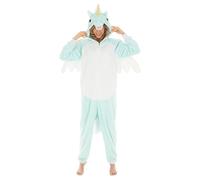 Chaks - Tuta da Unicorno con Cappuccio, Tutina per Donna e Uomo