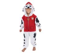Chaks - Tuta Marshall per bambini, pigiama ufficiale Paw Patrol con cappuccio, outfit morbido per il carnevale e la vita quotidiana