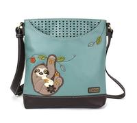 CHALA Sweet Messenger Tote Bag Sloth - Teal