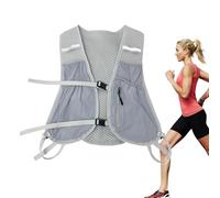 Chaleco de hidratación en funcionamient,Chaleco de hidratación, Maratoner Race Water Bladder - Chaleco de almacenamiento de hidratación ligero Multi funcional Para montañismo senderismo by