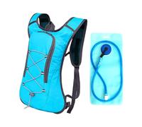 Chaleco Hidratación Extralight - Mochila Hidratación Senderismo | Laufweste Hydration Pack Per Trail Running Ciclismo Wandern Camping, Atmungsaktives Tragevest Mit 1,5 L Blase Und Netztaschen, Leichtg
