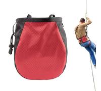 Chalk Bag | Rock Climbing Bouldering Chalkk Climber | Tasca e coulisse regolabili per Climbers Iniziatori, Outdoor Travel Sports Gym Weight Lifting Fitness