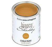 CHALK PAINT Ambra per Mobili e Pareti - Pittura Shabby Chic Vintage EXTRA OPACA (1 Litro)