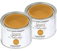 CHALK PAINT Ambra Pittura Shabby Chic Vintage per Mobili e Pareti EXTRA OPACO (OFFERTA 2 x 500)