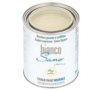 Chalk Paint ANTIMUFFA IGIENIZZANTE specifica per PARETI biancoSano Beige Sabbia - Ricolora e sanifica il tuo ambiente (1 Litro)