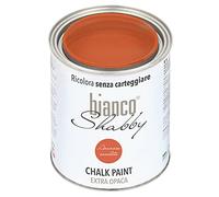 CHALK PAINT Arancio Candito per Mobili e Pareti - Pittura Shabby Chic Vintage EXTRA OPACA (1 Litro)
