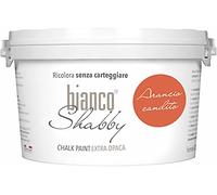 CHALK PAINT Arancio Candito per Mobili e Pareti - Pittura Shabby Chic Vintage EXTRA OPACA (2,5 Litri)