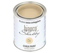 CHALK PAINT Beige Corda per Mobili e Pareti - Pittura Shabby Chic Vintage EXTRA OPACA (1 Litro)