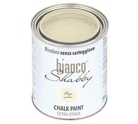 CHALK PAINT Beige Sabbia per Mobili e Pareti - Pittura Shabby Chic Vintage EXTRA OPACA (1 Litro)