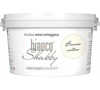 CHALK PAINT Bianco Antico per Mobili e Pareti - Pittura Shabby Chic Vintage EXTRA OPACA (2,5 Litri)