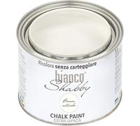 Chalk paint bianco naturale 500ml acrilico opaco per mobili pareti