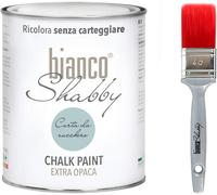 CHALK PAINT Carta Da Zucchero & PENNELLO Pittura Shabby Chic Vintage EXTRA OPACA