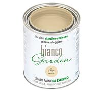 CHALK PAINT DA ESTERNO biancoGarden Beige Corda - Ricolora giardino e balcone SENZA CARTEGGIARE e SENZA FINITURA (1 Litro)