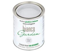 CHALK PAINT DA ESTERNO biancoGarden Grigio Pietra - Ricolora giardino e balcone SENZA CARTEGGIARE e SENZA FINITURA (1 Litro)