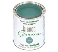 CHALK PAINT DA ESTERNO biancoGarden Petrolio - Ricolora giardino e balcone SENZA CARTEGGIARE e SENZA FINITURA (1 Litro)