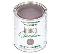 CHALK PAINT DA ESTERNO biancoGarden Prugna - Ricolora giardino e balcone SENZA CARTEGGIARE e SENZA FINITURA (1 Litro)