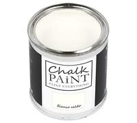 CHALK PAINT Everything Bianco Caldo 750 ml - SENZA CARTEGGIARE Colora Facilmente Tutti i Materiali