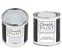 CHALK PAINT EVERYTHING & CERA - Kit Pronto Vernicia e Proteggi (250 ml + 250 ml) (Pietra)