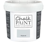CHALK PAINT Everything Elefante 5 Litri - SENZA CARTEGGIARE Colora Facilmente Tutti i Materiali