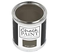 CHALK PAINT Everything Grigio Caldo 750 ml - SENZA CARTEGGIARE Colora Facilmente Tutti i Materiali