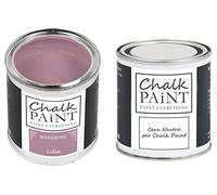 CHALK PAINT EVERYTHING Lilla & CERA - Kit Pronto Vernicia e Proteggi (250 ml + 250 ml)