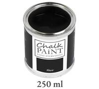 CHALK PAINT EVERYTHING Nero 250 ml - SENZA CARTEGGIARE Colora Facilmente Tutti i Materiali