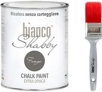 CHALK PAINT Fango & PENNELLO Pittura Shabby Chic Vintage EXTRA OPACA (1 Litro)