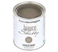 CHALK PAINT Grigio Tortora per Mobili e Pareti - Pittura Shabby Chic Vintage EXTRA OPACA (1 Litro)