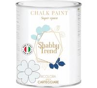 CHALK PAINT Pittura Shabby Chic Vintage Mobili Extra Opaca BIANCO GHIACCIO