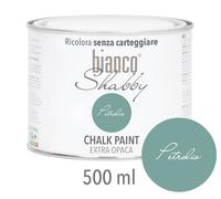 CHALK PAINT Petrolio Pittura Shabby Chic Vintage per Mobili e Pareti EXTRA OPACO (500 ml)
