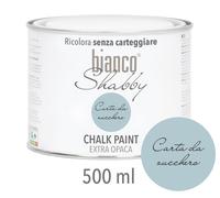CHALK PAINT Carta da Zucchero per Mobili e Pareti - Pittura Shabby Chic Vintage EXTRA OPACA (2,5 Litri)