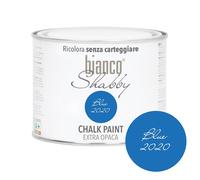 CHALK PAINT Blue (2020) per Mobili e Pareti - Pittura Shabby Chic Vintage EXTRA OPACA (2,5 Litri)