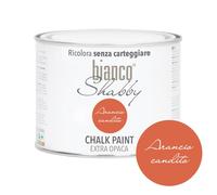 CHALK PAINT Arancio Candito per Mobili e Pareti - Pittura Shabby Chic Vintage EXTRA OPACA (1 Litro)