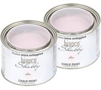 CHALK PAINT Rosa Pittura Shabby Chic Vintage per Mobili e Pareti EXTRA OPACO (2 x 500 ml)
