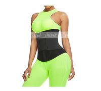 CHALKSEA Donna Fascia Addominale Dimagrante, Corsetto Cintura Regolabile Snellente Sport Waist Trainer Cinghia Donna per Il Recupero Post-Partum, per La Perdita di Peso, Regali di Natale,Nero,S