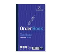 Challenge 210 x 130 mm Duplicate Order Book, Carbonless, 100 Pages, Set of 5