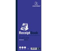 Challenge Duplicate Receipt Book 400048651,70x140mm Taped
