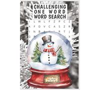 Challenging One Word Word Search: For the elite word searchers, a difficult 168 puzzle book with one word per puzzle.