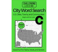 Challenging State of Mind - City Word Search: U.S. Cities, Towns, and Communities That Begin with the Letter "C"