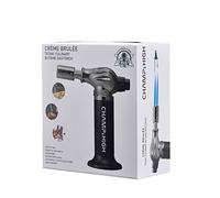Chalumeau de Cuisine Professionnel - Brûleur de Cuisine 18,5 cm - Pour la Crème Brûlée, les Pâtisseries, les Desserts, la Crème Brûlée, le Camping