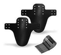 CHALVIOR Parafango Bici Parafango Bici, Regolabile Bicicletta Mudguard Set, Universale Parafanghi Posteriore Anteriore Biciclette, Set di 2 Pezzi, per Mountain Bike Bici, Corsa