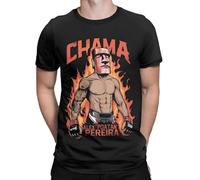 Chama Poatan Alex Pereira Shirt Merch Men Women's Cotton Cool T-Shirt Short Sleeve Clothing Adult