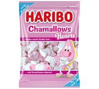 Chamallows -HariboHearts- Confezione da 175 Grammi di Chamallows a forma di Cuori, Perfetti per San Valentino