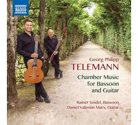 Rainer Seidl, Daniel Valentin Marx – Georg Philipp Telemann: Chamber Music for Bassoon e Guitar – CD