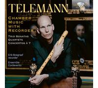 Georg Philipp Telemann – Chamber Music with Recorder – CD – Preordine 23/05/2025
